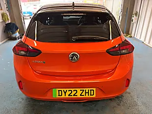 Used 2022 Vauxhall Corsa Electric Elite Premium Orange - Interior and Exterior details 18