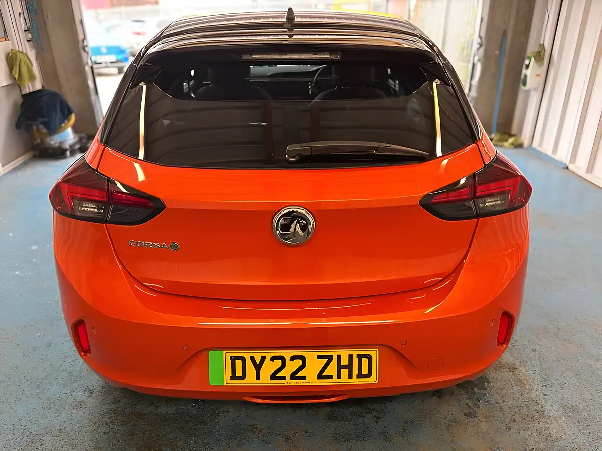Used 2022 Vauxhall Corsa Electric Elite Premium Orange - Interior and Exterior details 18