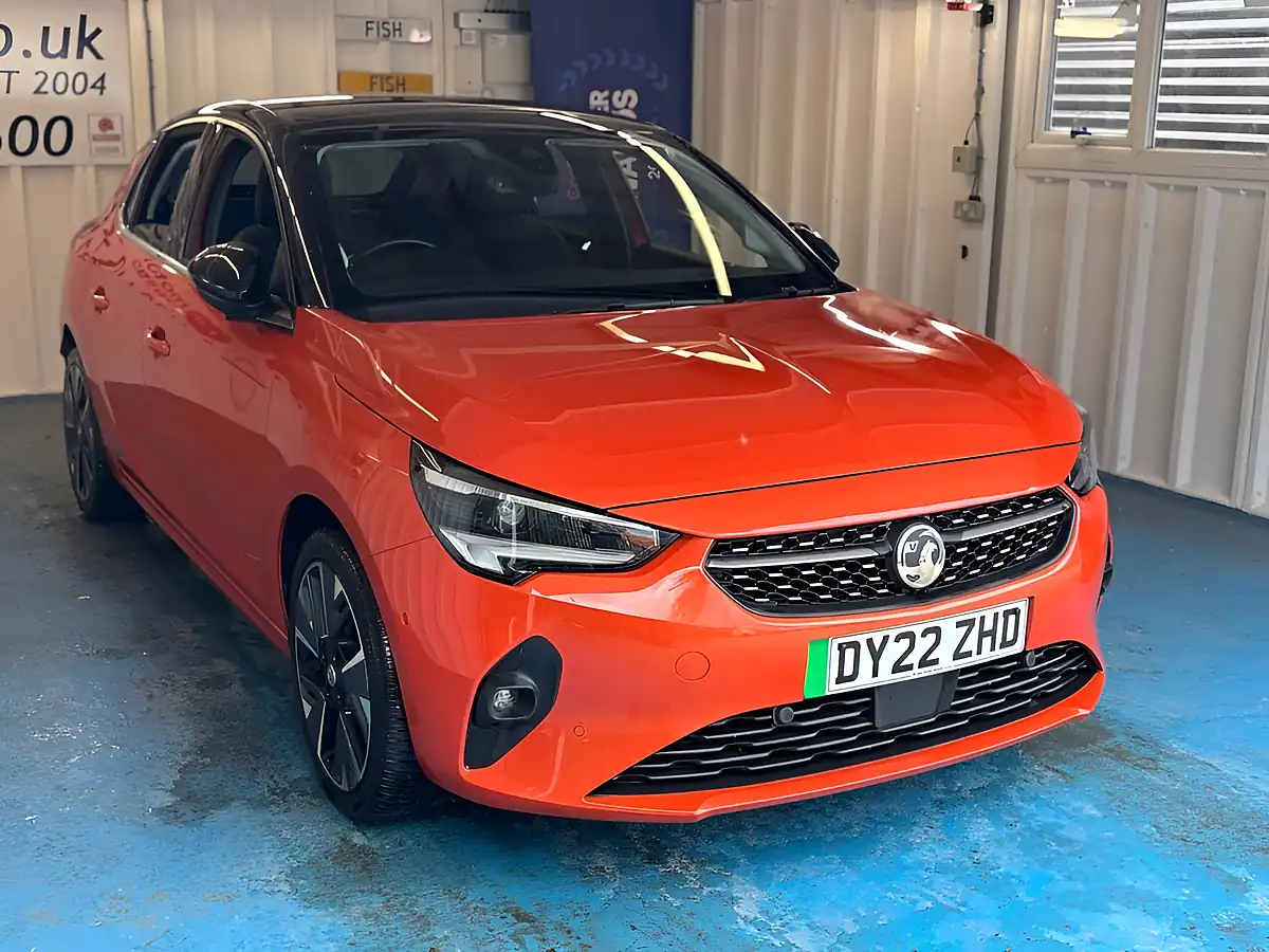 Used 2022 Vauxhall Corsa Electric Elite Premium Orange - Interior and Exterior details 6