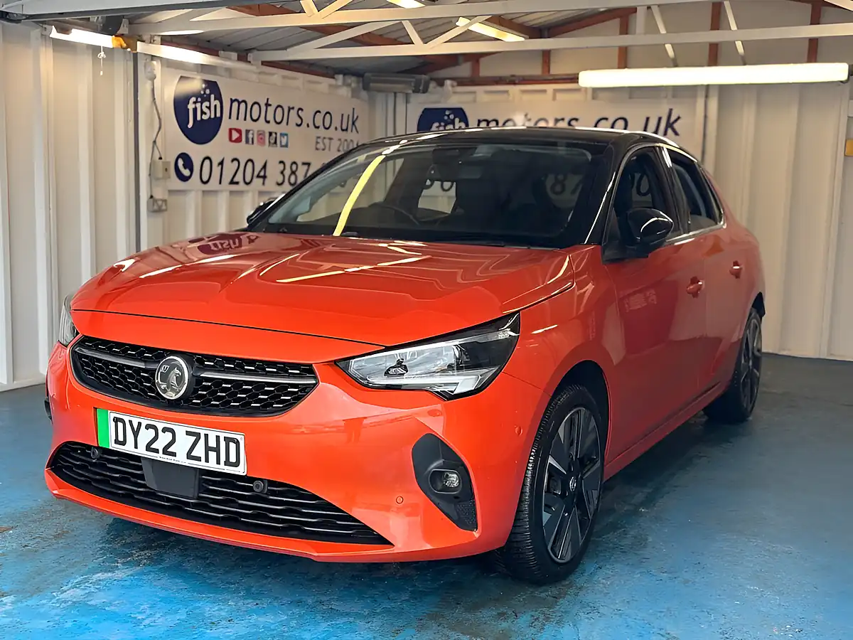 Used 2022 Vauxhall Corsa Electric Elite Premium Orange - Interior and Exterior details 7