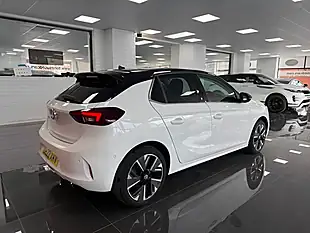 Used 2022 Vauxhall Corsa Electric Elite Premium White - Interior and Exterior details 2