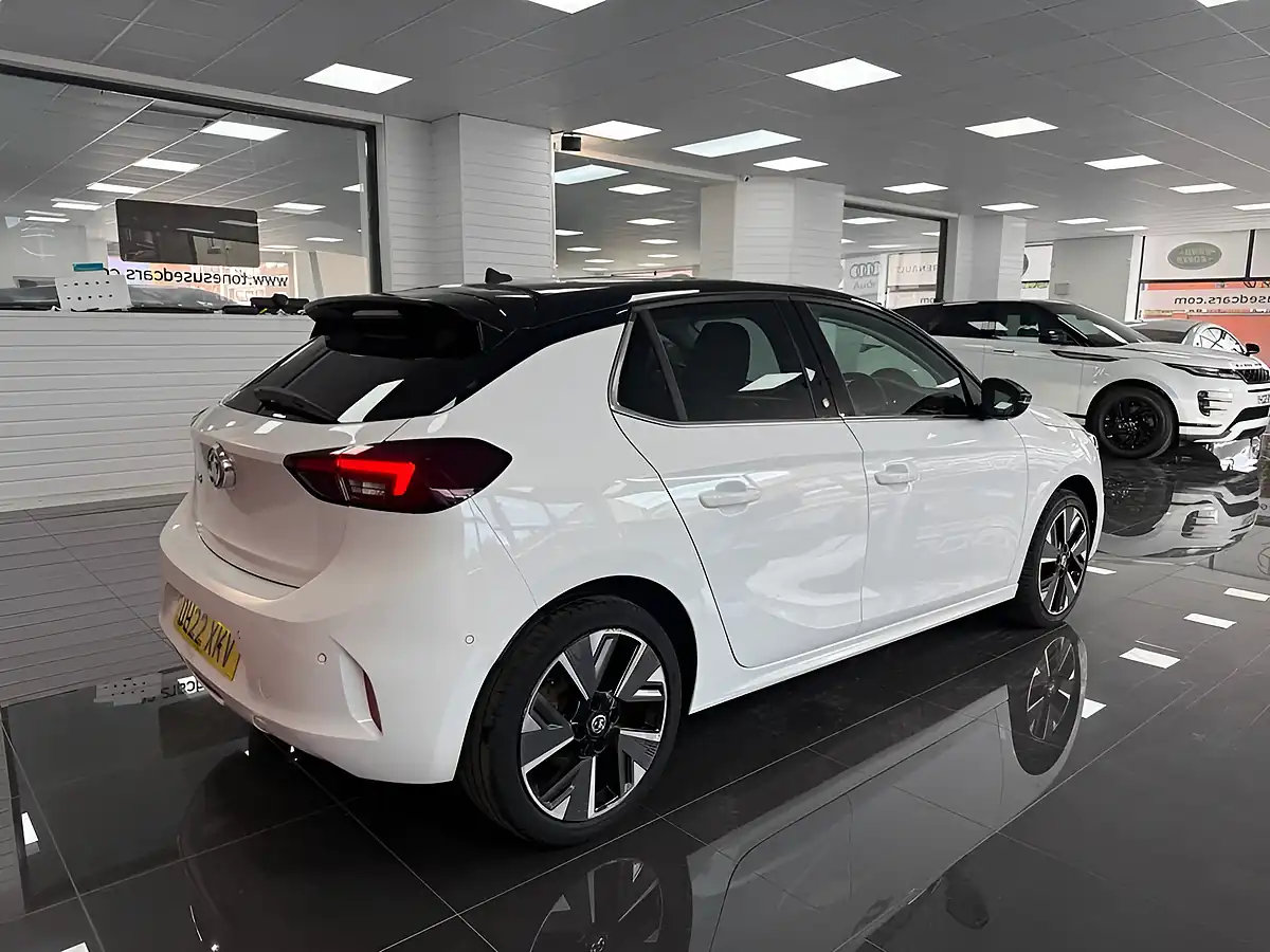 Used 2022 Vauxhall Corsa Electric Elite Premium White - Interior and Exterior details 2