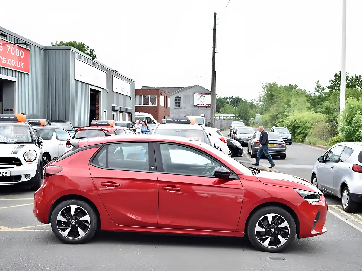 Used 2022 Vauxhall Corsa Electric Se Premium Red - Interior and Exterior details 10