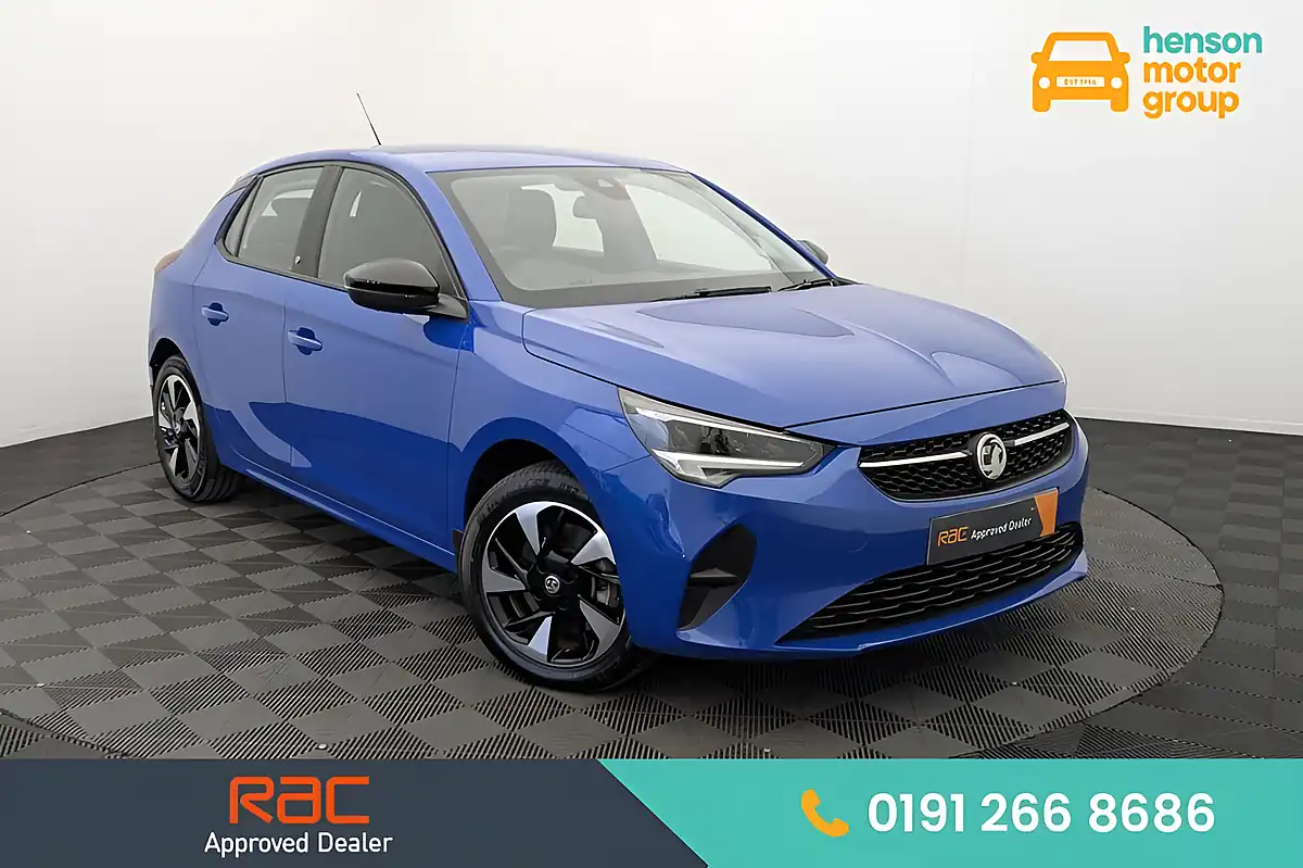 Used 2022 Vauxhall Corsa Electric Se Premium Voltaic Blue - Front View