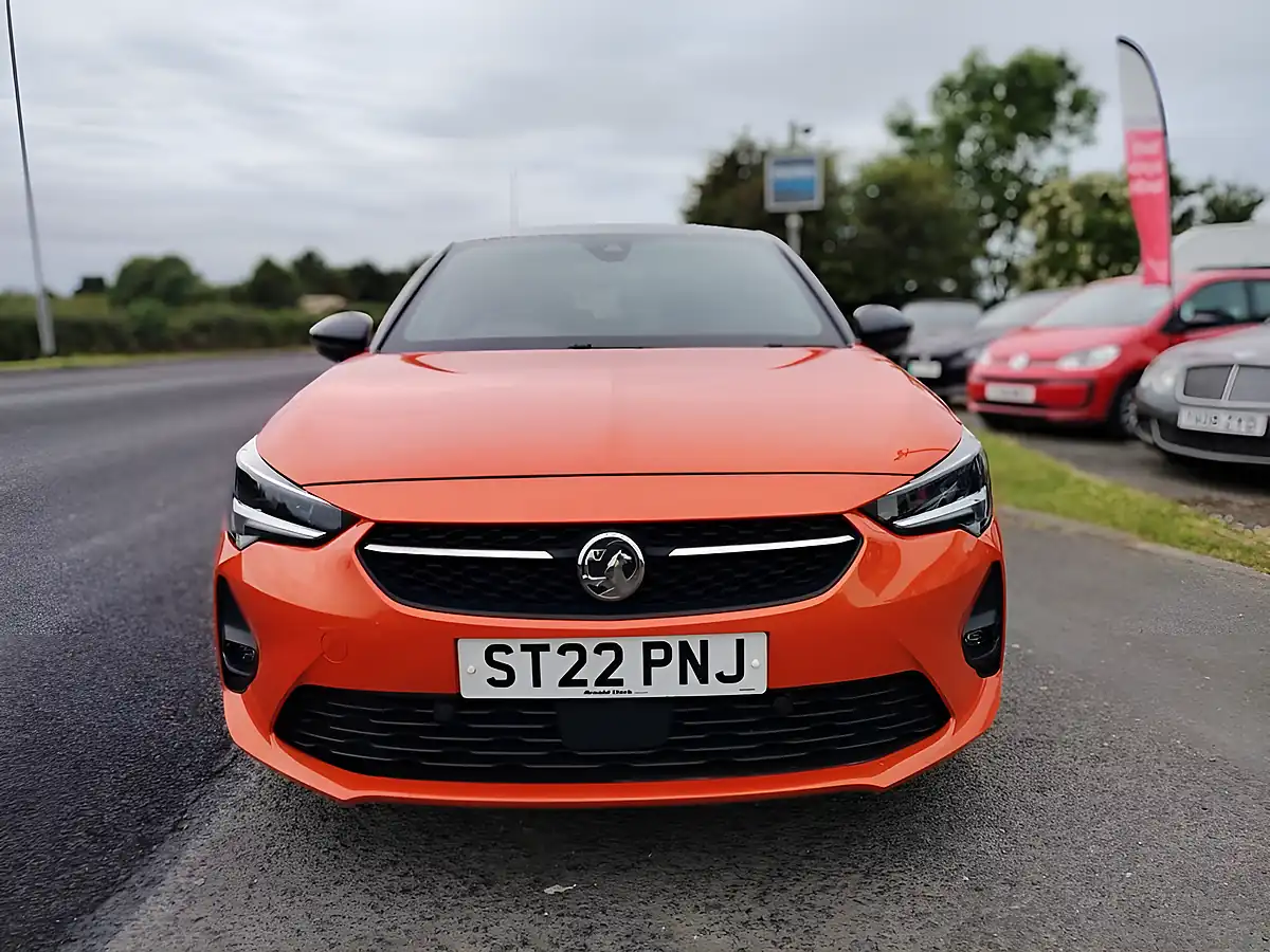 Used 2022 Vauxhall Corsa Electric Sri Premium Orange - Interior and Exterior details 2