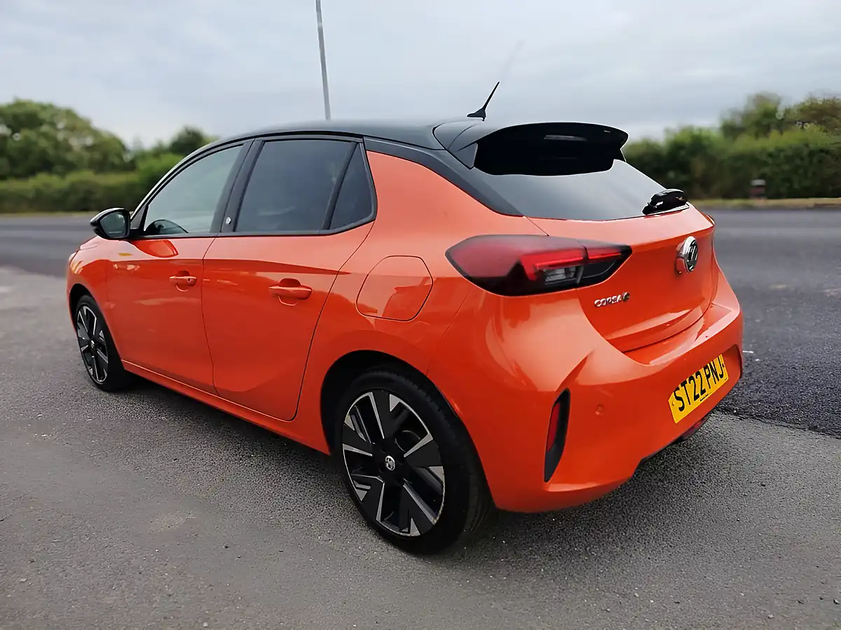 Used 2022 Vauxhall Corsa Electric Sri Premium Orange - Interior and Exterior details 4