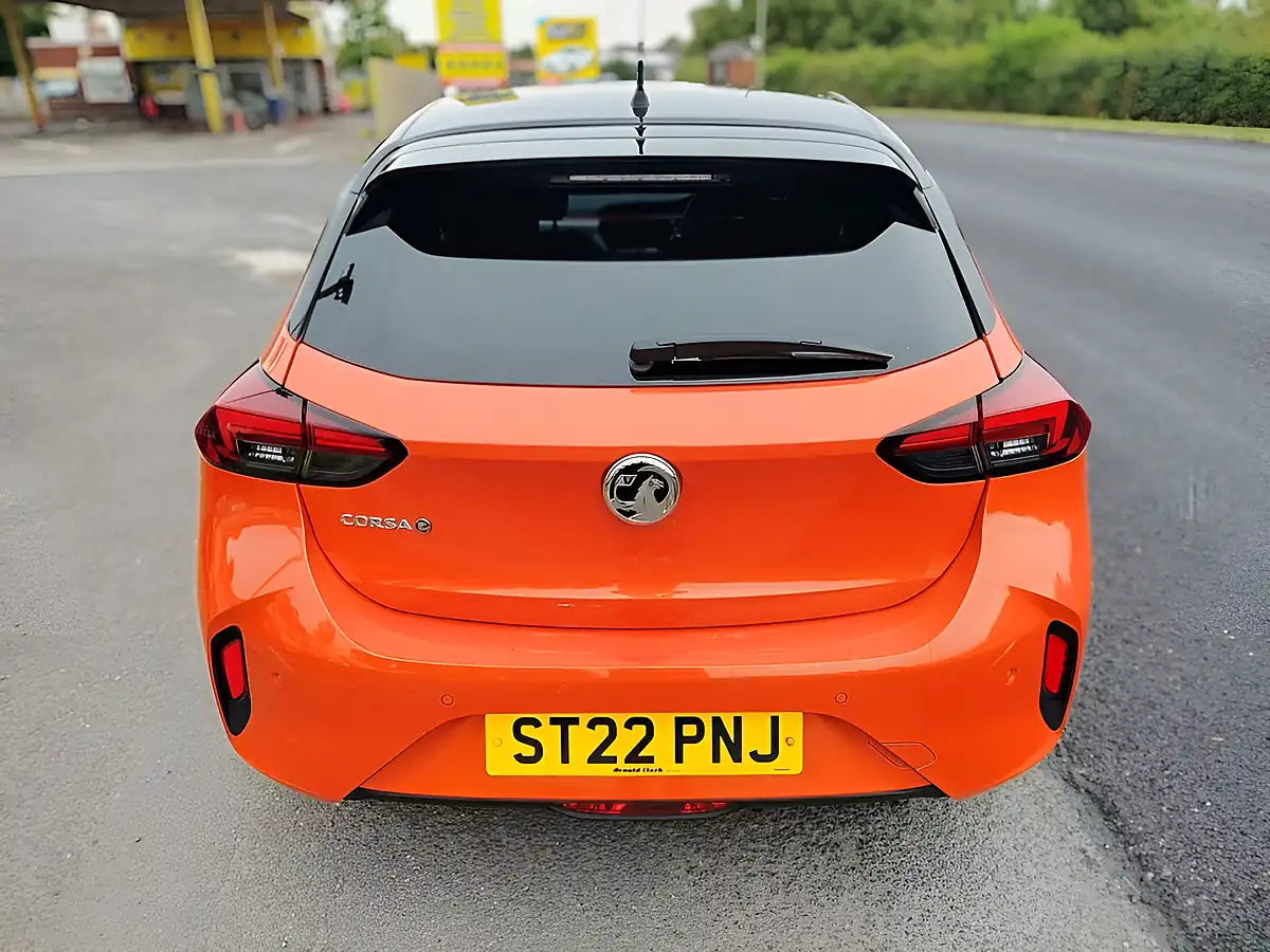 Used 2022 Vauxhall Corsa Electric Sri Premium Orange - Interior and Exterior details 5