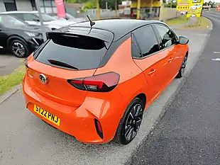 Used 2022 Vauxhall Corsa Electric Sri Premium Orange - Interior and Exterior details 6