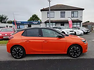 Used 2022 Vauxhall Corsa Electric Sri Premium Orange - Interior and Exterior details 7