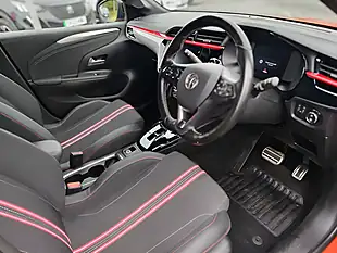 Used 2022 Vauxhall Corsa Electric Sri Premium Orange - Interior and Exterior details 9