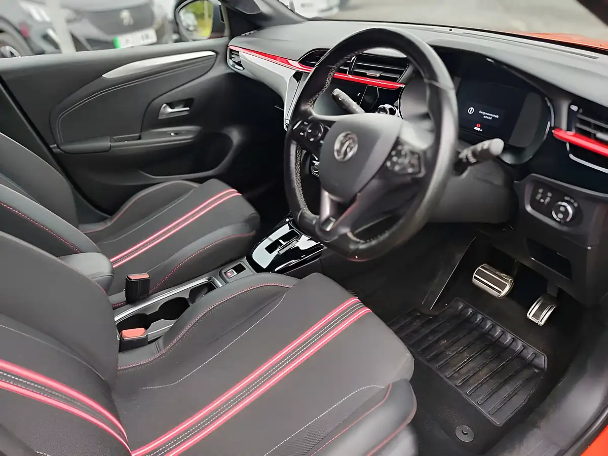Used 2022 Vauxhall Corsa Electric Sri Premium Orange - Interior and Exterior details 9