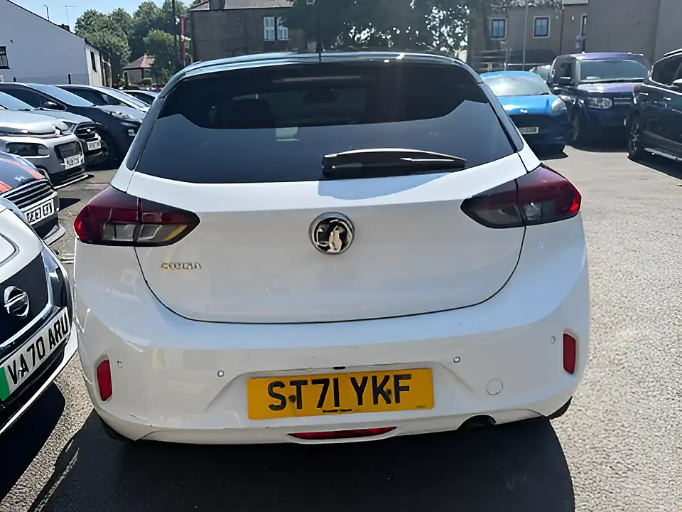 Used 2022 Vauxhall Corsa Elite Edition White - Interior and Exterior details 4