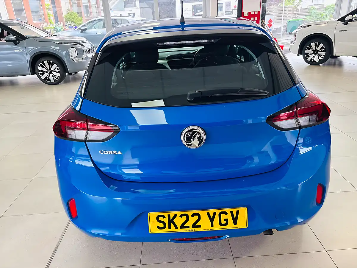 Used 2022 Vauxhall Corsa Se Edition Euro 6 5dr Blue - Interior and Exterior details 6