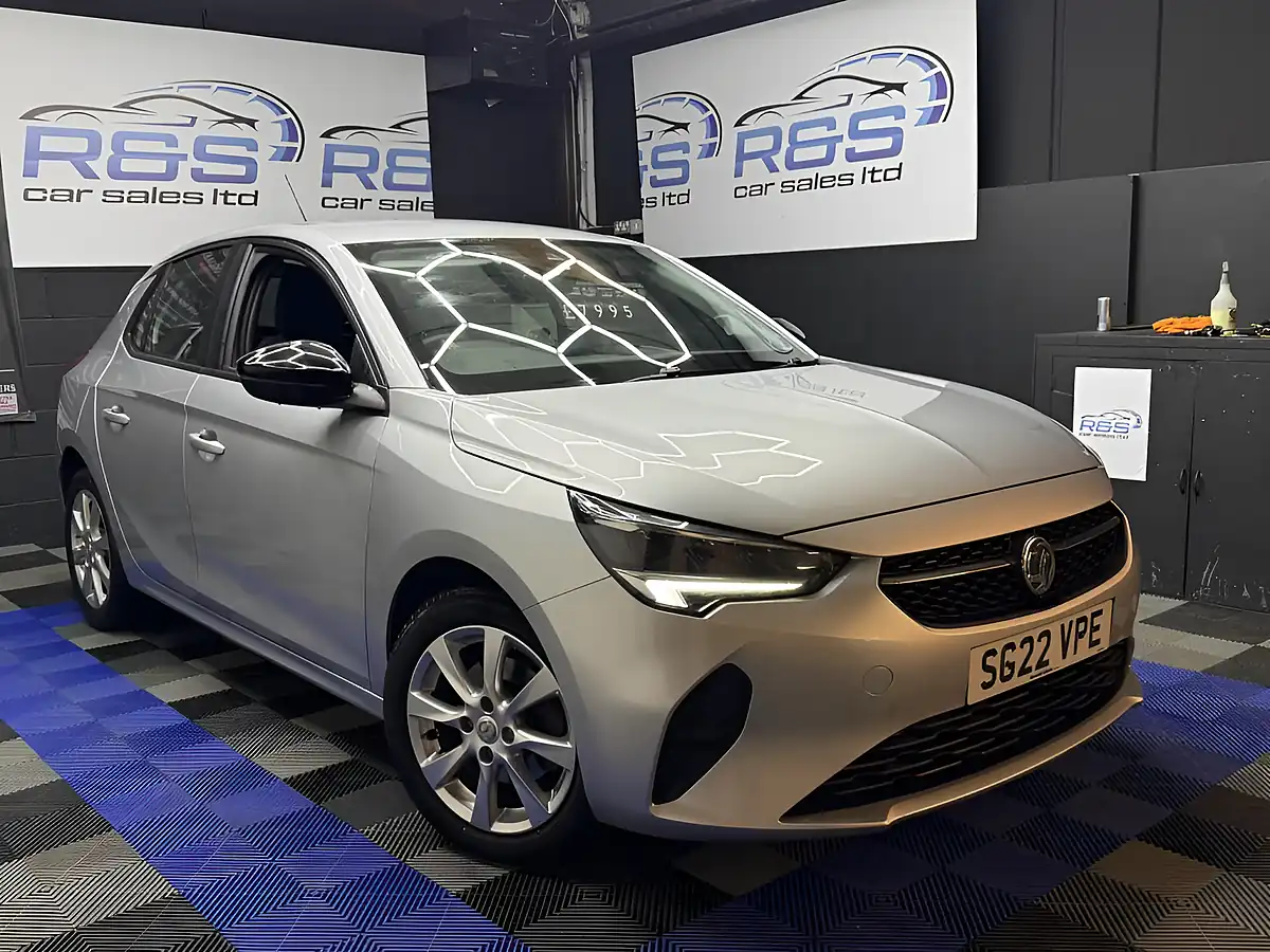 Used 2022 Vauxhall Corsa Se Edition Grey - Front View