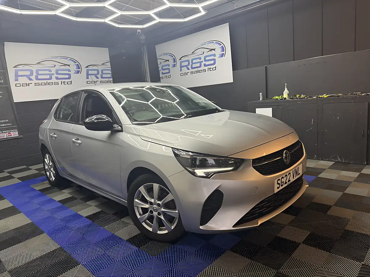 Used 2022 Vauxhall Corsa Se Edition Grey - Front View