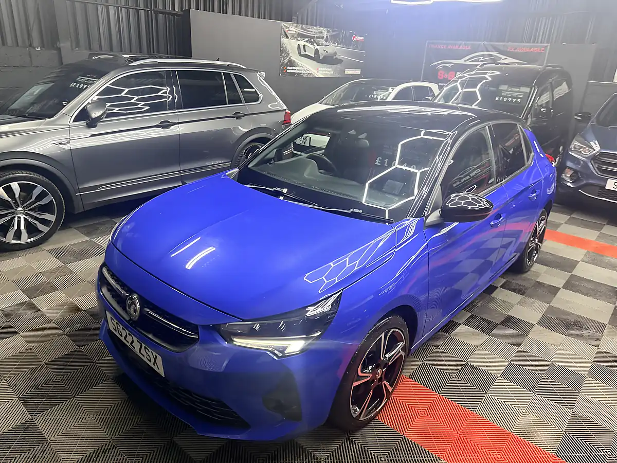 Used 2022 Vauxhall Corsa Sri Edition Blue - Interior and Exterior details 11