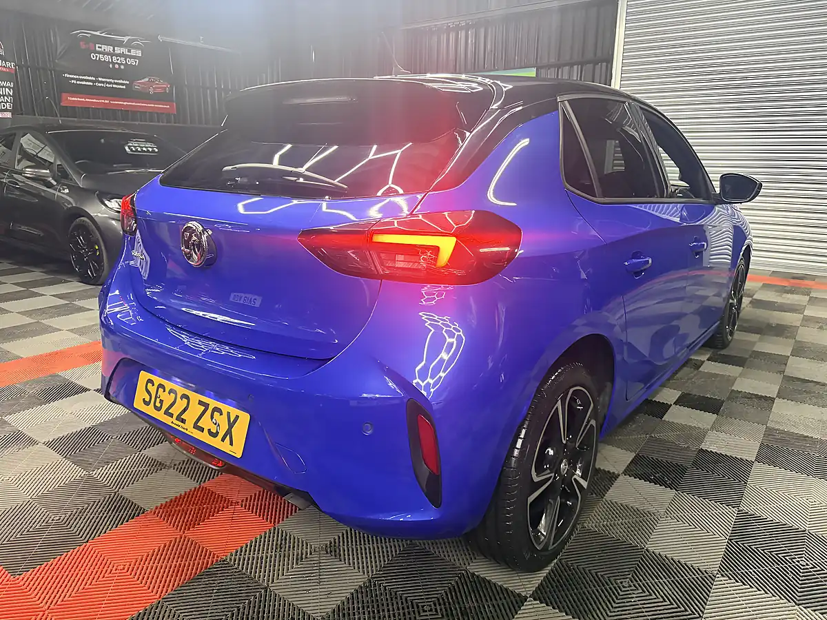 Used 2022 Vauxhall Corsa Sri Edition Blue - Interior and Exterior details 6