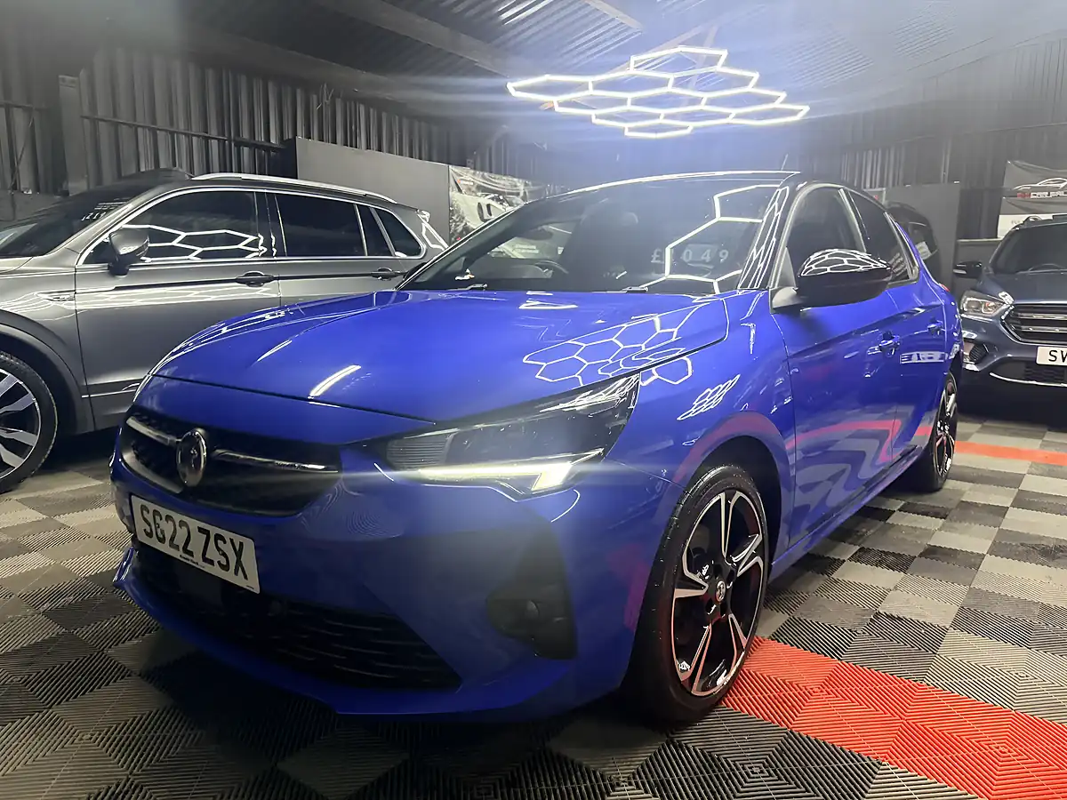 Used 2022 Vauxhall Corsa Sri Edition Blue - Interior and Exterior details 7