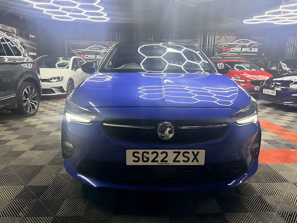 Used 2022 Vauxhall Corsa Sri Edition Blue - Interior and Exterior details 9