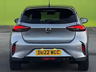 Used 2022 Vauxhall Corsa Sri Edition Grey - Interior and Exterior details 6