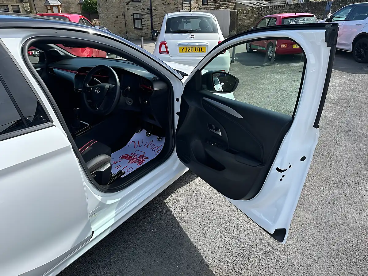 Used 2022 Vauxhall Corsa Sri Edition White - Interior and Exterior details 9