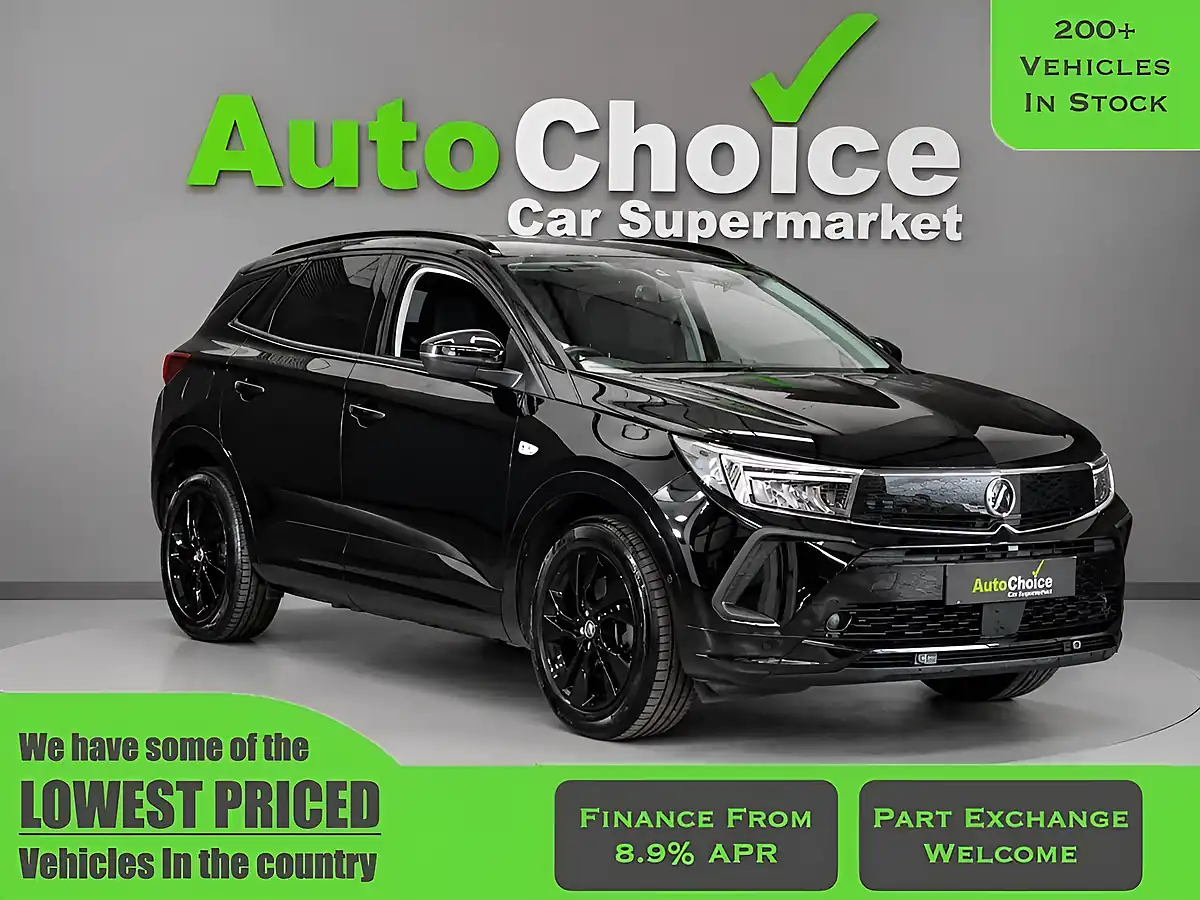 Used 2022 Vauxhall Grandland X Gs Line Black - Front View