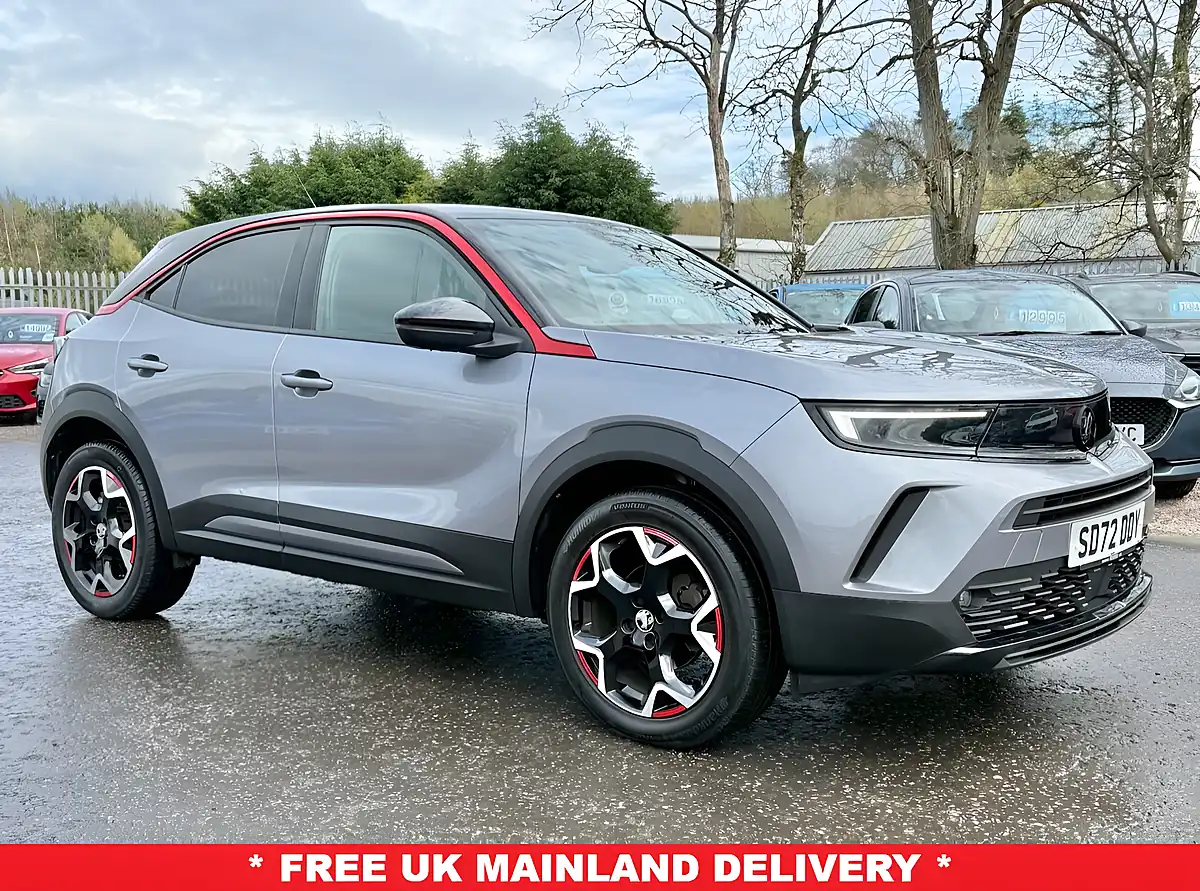 Used 2022 Vauxhall Mokka Gs Line Quartz Grey - Front View