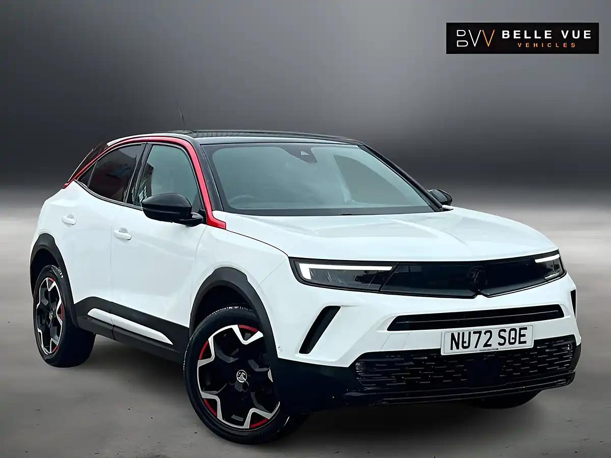 Used 2022 Vauxhall Mokka Gs Line White Jade - Front View