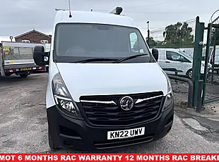 Used 2022 Vauxhall Movano 3500 Edition Panel Van White - Interior and Exterior details 2