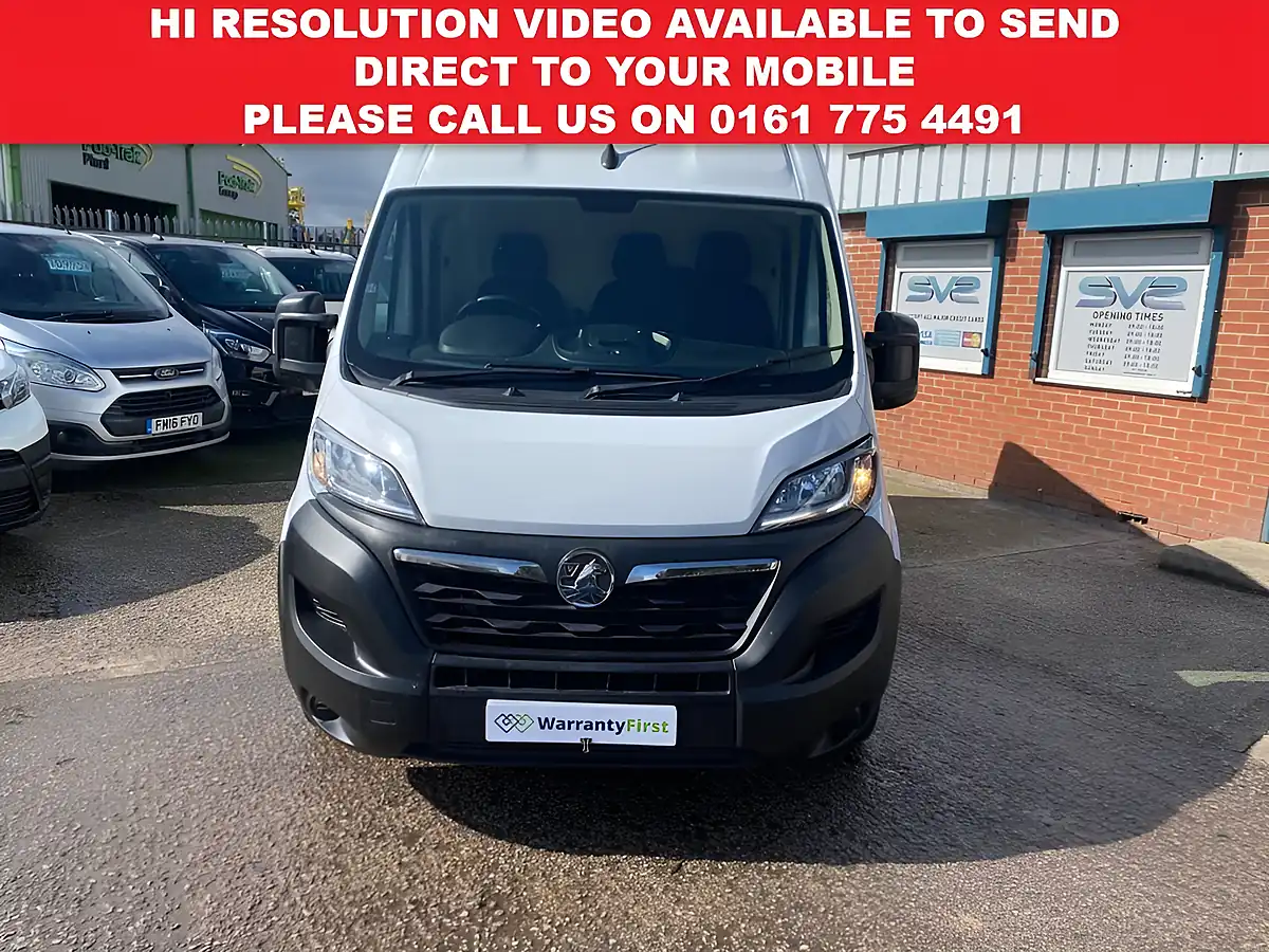 Used 2022 Vauxhall Movano Dynamic White - Interior and Exterior details 3