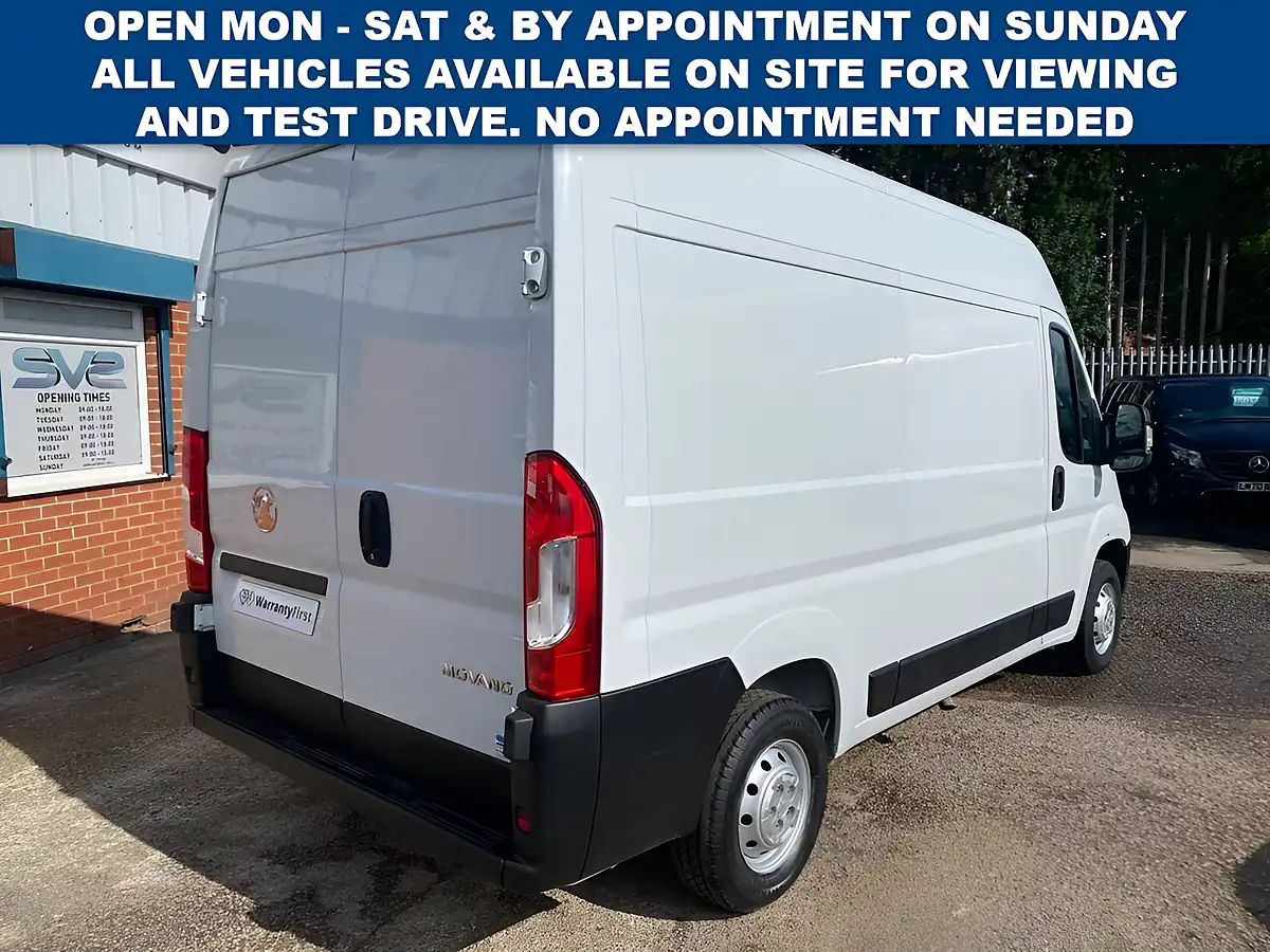 Used 2022 Vauxhall Movano Dynamic White - Interior and Exterior details 8