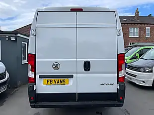Used 2022 Vauxhall Movano F3500 Dynamic L4H2 Xlwb White - Interior and Exterior details 7