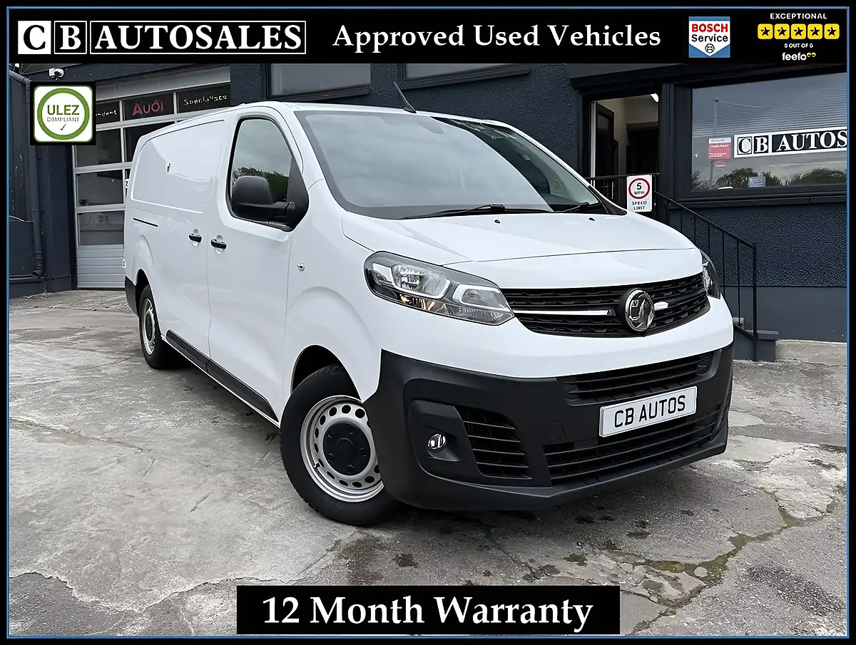 Used 2022 Vauxhall Vivaro Dynamic White - Front View
