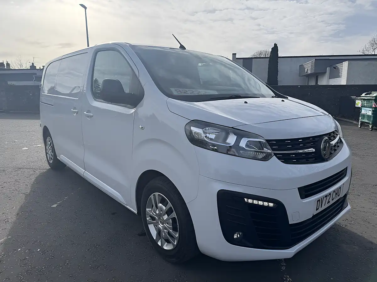 Used 2022 Vauxhall Vivaro Sportive White - Front View