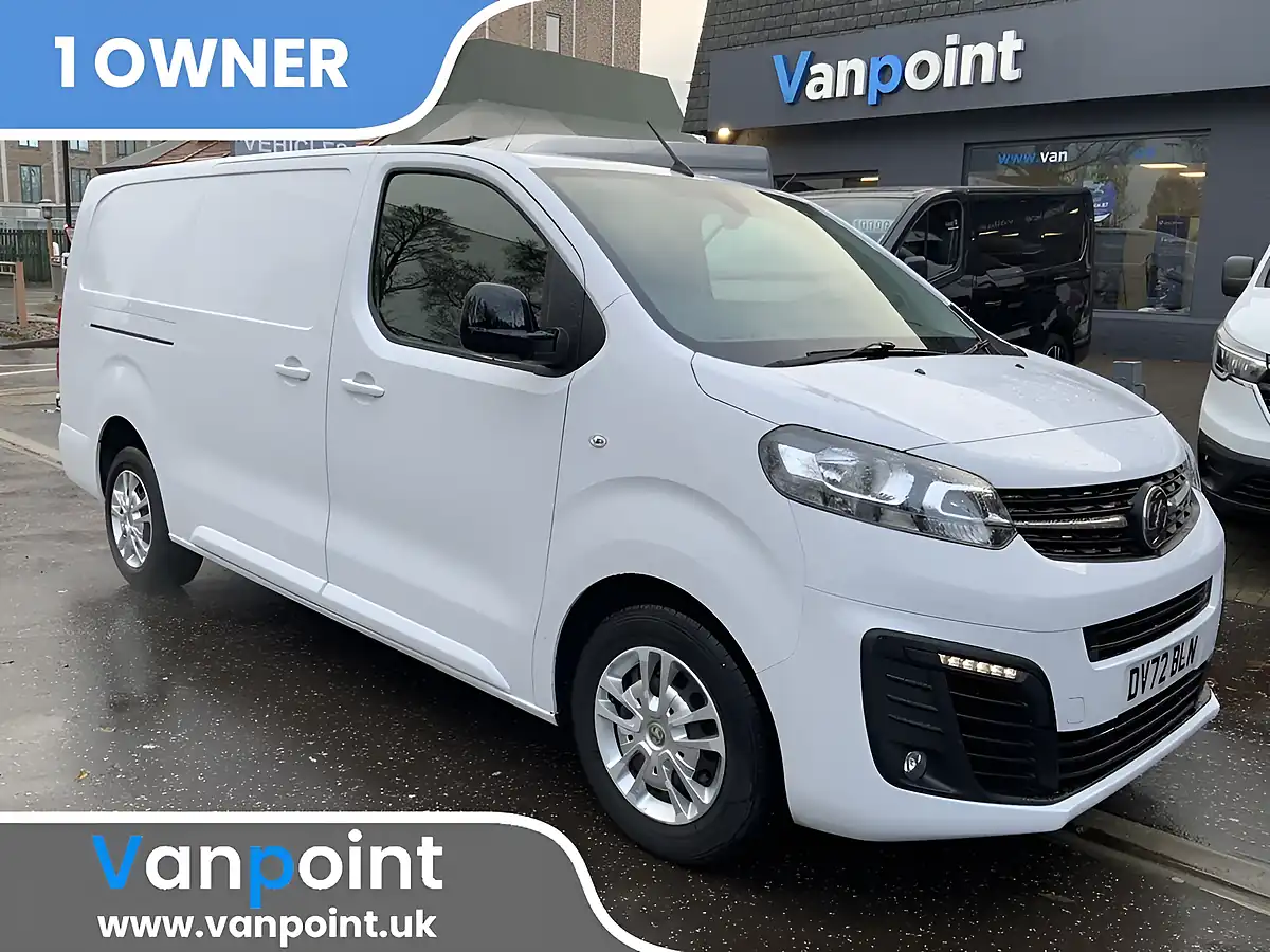 Used 2022 Vauxhall Vivaro Sportive White - Front View
