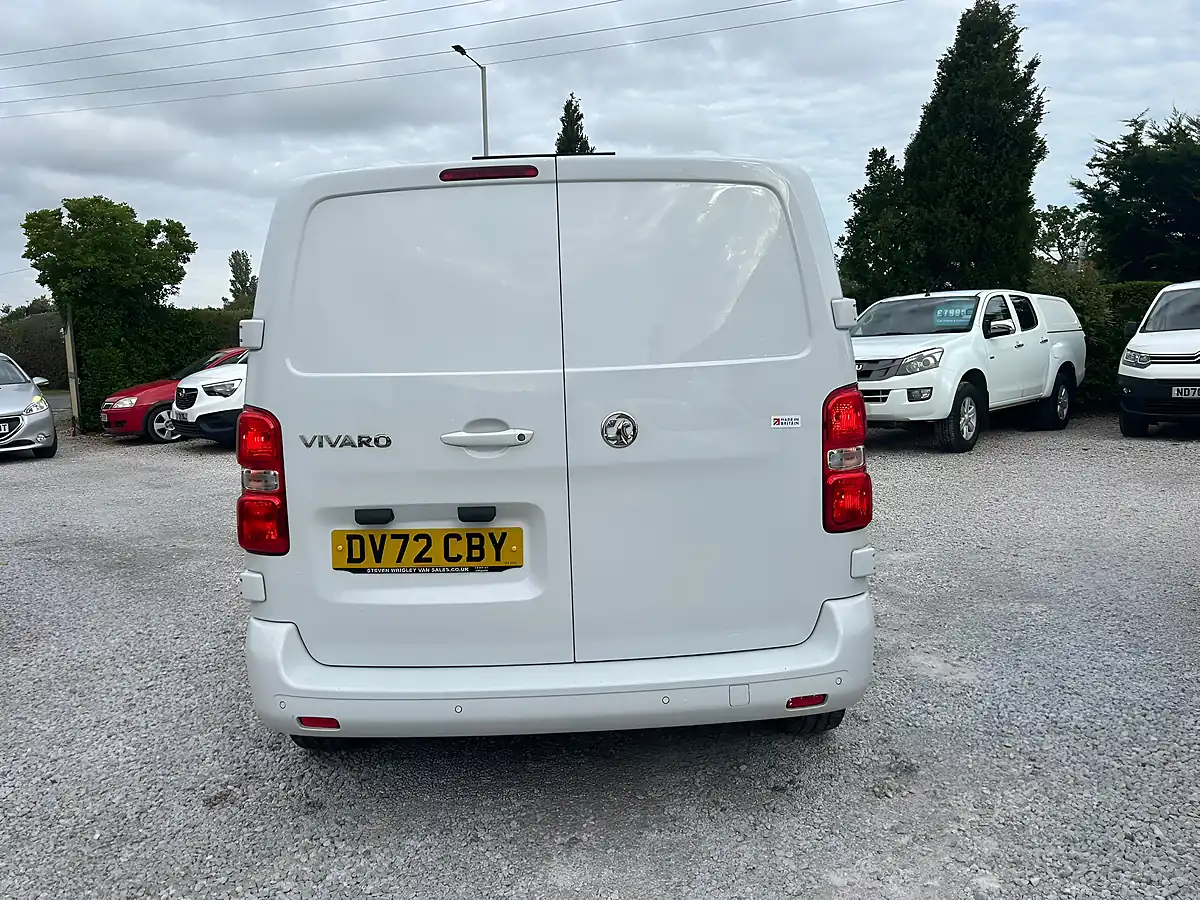 Used 2022 Vauxhall Vivaro Sportive White - Interior and Exterior details 7