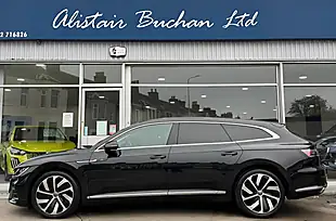 Used 2022 Volkswagen Arteon R-Line Shooting Brake Black - Interior and Exterior details 3