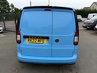 Used 2022 Volkswagen Caddy Commerce Blue - Interior and Exterior details 11