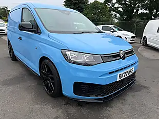 Used 2022 Volkswagen Caddy Commerce Blue - Interior and Exterior details 13