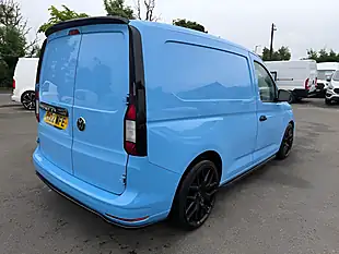 Used 2022 Volkswagen Caddy Commerce Blue - Interior and Exterior details 2