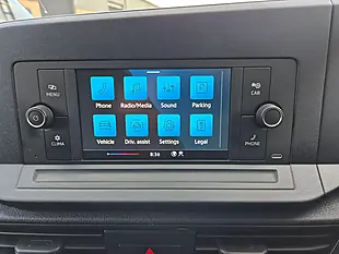 Used 2022 Volkswagen Caddy Maxi Commerce Lwb Black - Interior and Exterior details 8