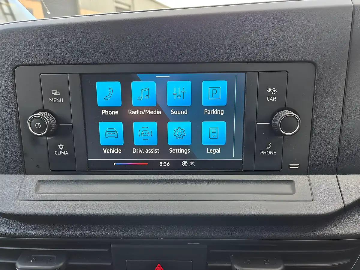 Used 2022 Volkswagen Caddy Maxi Commerce Lwb Black - Interior and Exterior details 8