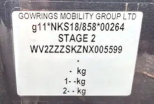 Used 2022 Volkswagen Caddy Maxi Life Blue - Interior and Exterior details 13