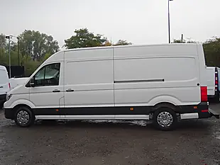 Used 2022 Volkswagen Crafter Lwb White - Interior and Exterior details 9