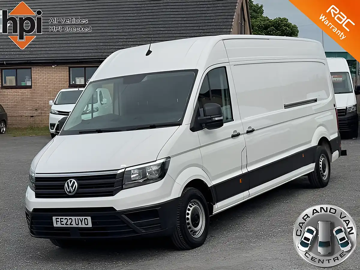 Used 2022 Volkswagen Crafter Startline White - Front View