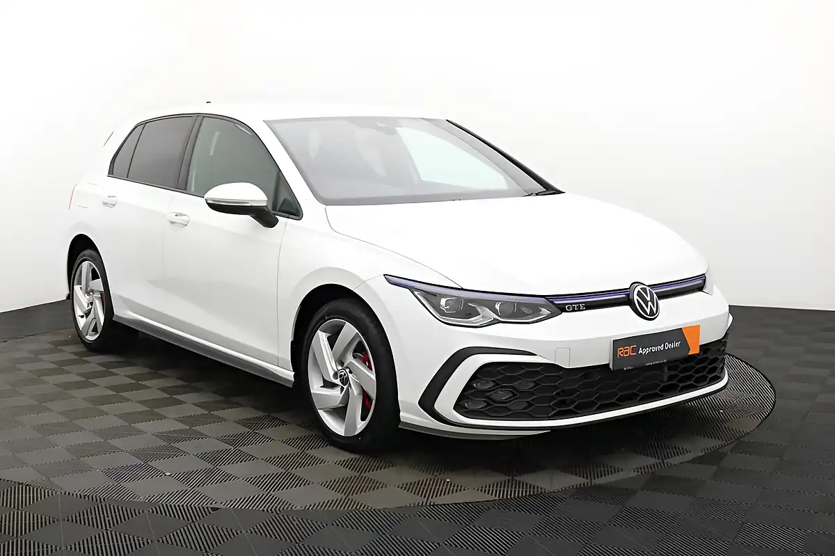 Used 2022 Volkswagen Golf Gte White - Interior and Exterior details 10