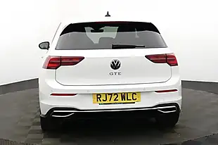 Used 2022 Volkswagen Golf Gte White - Interior and Exterior details 5