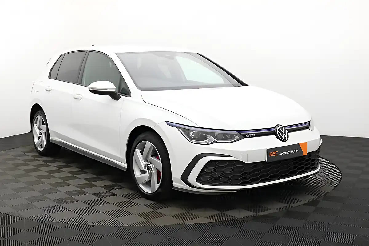Used 2022 Volkswagen Golf Gte White - Interior and Exterior details 10