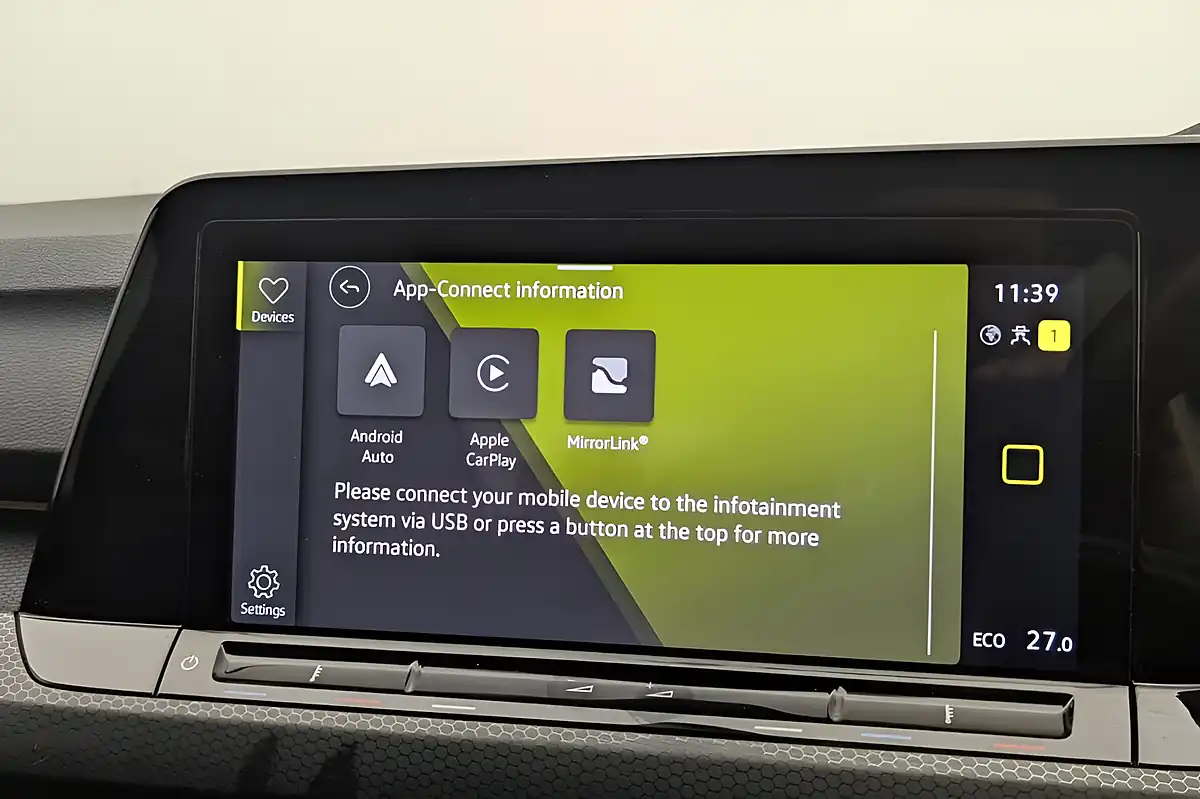 Used 2022 Volkswagen Golf Gte White - Interior and Exterior details 17