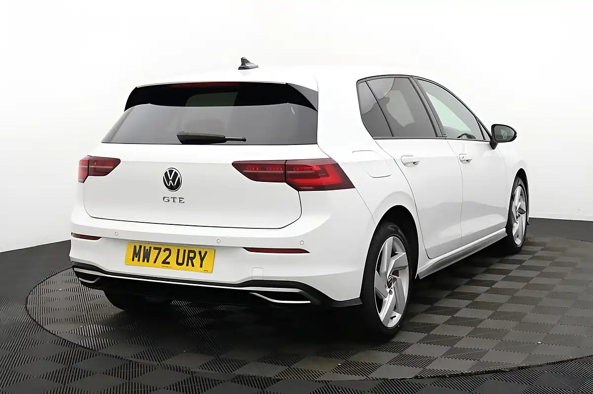 Used 2022 Volkswagen Golf Gte White - Interior and Exterior details 4